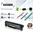 thumbnail image 3 of greencycle 2 PK Generic Toner Cartridges CE278A For HP Laserjet Pro P1606dn P1566 Printer, 3 of 5