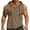 Khaki, variant on HappyYEE Men's Hooded Tank Tops Pullover Sleeveless Shirts with Drawstring Workout Gym Training Athletic Tank Top Brown XXL