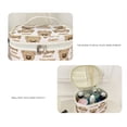 thumbnail image 6 of Bear Cute Travel Accessories Waterproof Large Capacity Storage Organizer Cosmetic Bag Women Makeup Bag Cosmetic Container Toiletries Bag E, 6 of 8