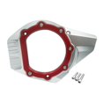 thumbnail image 2 of Accesorio de cubierta de entrada de aire, piezas de repuesto con vidrio de inspección, cubierta de motor de bicicleta automática, protector de caja de rojo sobre, 2 of 8