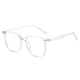 thumbnail image 1 of Gafas de luz azul, antirreflejo, fatiga ocular, montura cuadrada grande, montura transparente C8 JAMW Sencillez, 1 of 4