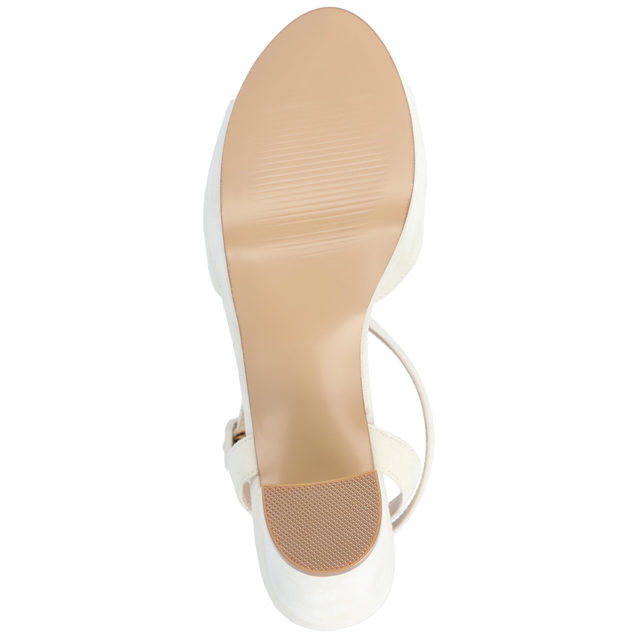 Journee Womens Nairri Vegan Leather Platform Heel Dress Sandals, Widths Available