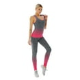 thumbnail image 2 of Ropa deportiva para mujer, conjunto de gimnasio, ropa deportiva para correr, leggings de entrenamiento para mujer, conjunto de yoga, top y leggings elásticos., 2 of 5