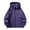 Purple, variant on ZHUGeLI 2024 Rain Jacket for Women Hooded Zip Up Waterproof Windbreaker Fall Active Outdoor Casaul Lightweight Rain Coats