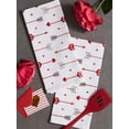 thumbnail image 5 of qefuia Valentine''s Day Collection Kitchen, Dishtowel Set, 18X26, Arrow Collage, 2 Piece, 5 of 6