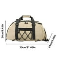 thumbnail image 4 of 3-in-1 Waterproof Sports Bag for Men & Women Convertible Backpack/Duffel/Shoulder Bag Shoe Compartment & Wet Pocket 42L Large Capacity Gym & Travel Bag (56x23x33cm), 4 of 5