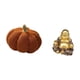 thumbnail image 5 of Escultura de almohada de Buda con forma de calabaza de Halloween, cojín decorativo para sofá, adorno de mesa Feng Shui, decoración de habitación para, 5 of 8
