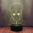 thumbnail image 2 of Cadeau pour Enfants Anime Sasuke Veilleuse, Capteur Tactile Chambre Illusion 3D Veilleuse LED, Lampe Anime Colorée Télécommande Veilleuse Gadgets Maison, 2 of 8