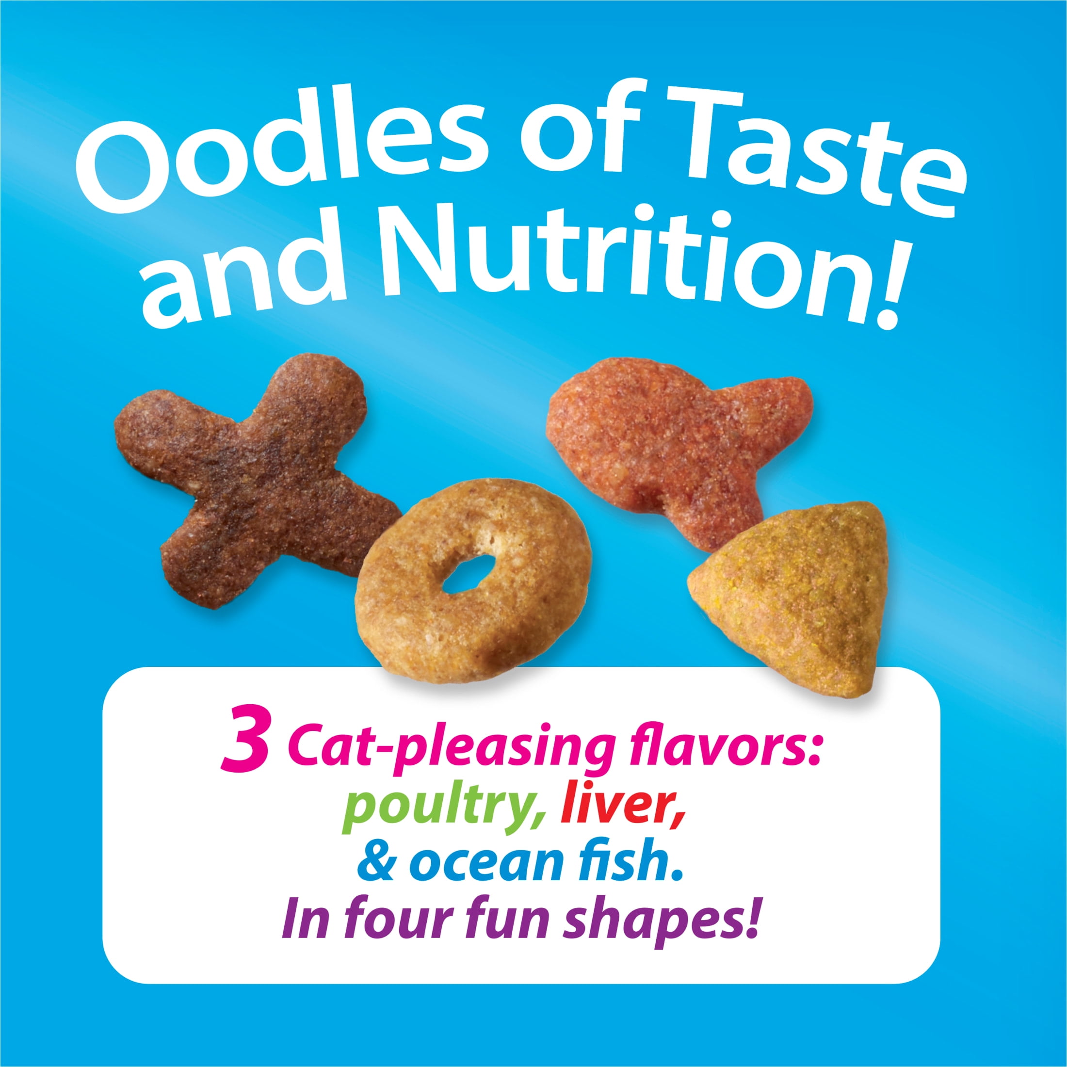 (2 pack) Purina Kit and Kaboodle Dry Cat Food Original Poultry, Liver and Ocean Fish Flavors, 3 lb. Bag