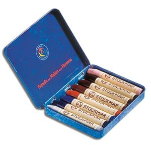 - Stockmar Wax Stick Crayons - 8 Colors Supplementary Assortment
