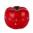 thumbnail image 1 of Temporizador mecánico de cuenta regresiva de 360 grados para cocina, práctico, de 1 a 60 minutos, con forma de tomate, 1 of 8