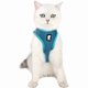 thumbnail image 2 of Dog harness and leash, soft mesh padded harness for dogs and cats, breathable vest with adjustable reflective interior, 2 of 4