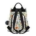 thumbnail image 2 of FORMRS Women's Travel Backpack Purse Anti-Theft Hidden Pockets Casual Shoulder Bag, Watercolor Wildflowers Pattern, 2 of 7