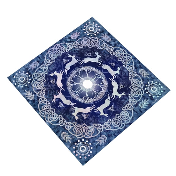 ROZYARD Deluxe Velvets Zodiacs Tarots Cloth Astrologys Oracles Board Game Card Mats