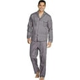 thumbnail image 2 of Hanes Mens Woven Pajamas, S, Burgundy Plaid, 2 of 2