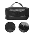 thumbnail image 3 of Unique Bargains 1 Pc Mesh Multifunctional Portable Makeup Bag Black Polyester, 3 of 6