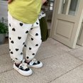 thumbnail image 4 of Pantalones bombachos con estampado para bebé y niña, calzas delgadas y sueltas de longitud completa para exteriores, Unisex, nuevo diseño, 4 of 5