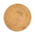 thumbnail image 6 of yotijay 2xRattan Coaster Plate Pad Drink Coaster for Dining Table Coffee Cup Coutertop, 6 of 9