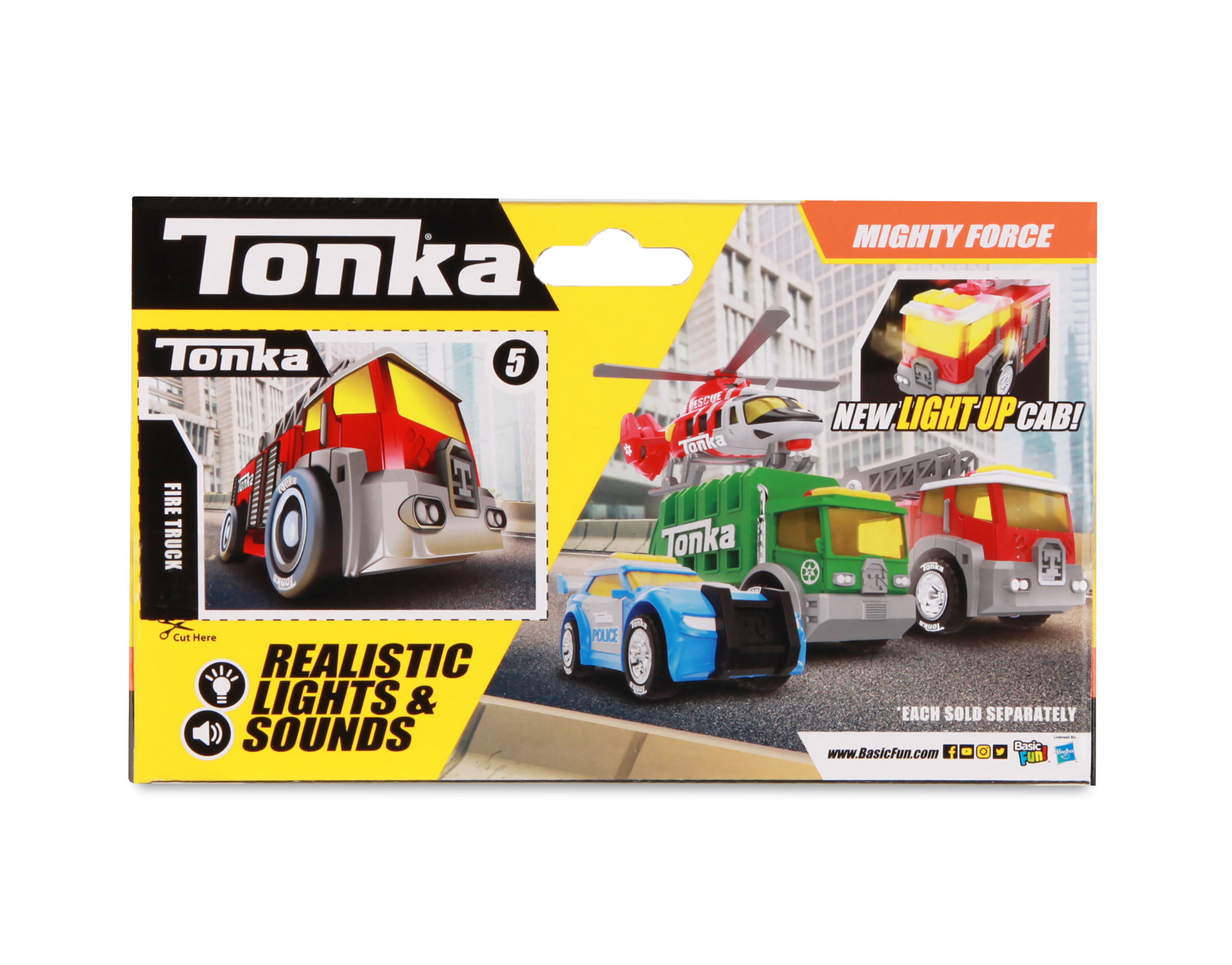 Tonka Rescue Force Lights and Sounds Fire Dept Jeep 06721 for sale online 