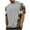Gray, variant on ZCFZJW Mens Workout T-Shirts Casual Camo Patchwork Short Sleeve Round Neck Graphic Shirts Trendy Regular Fit Cotton Pullover Tops Red XXL