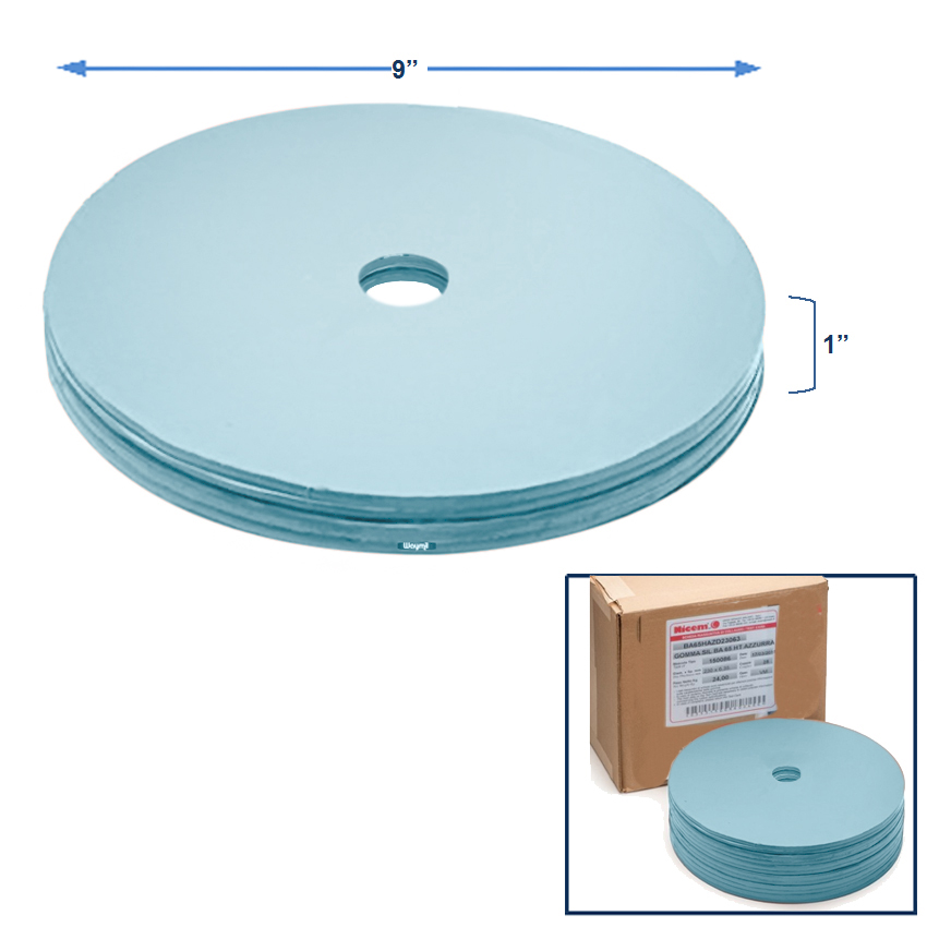 Nicem® Blue Silicone Mold Rubber 9”x 1” Centrifugal Spin Casting lead