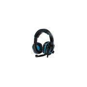 PlayStation 4 Accessory: Wired Headset - DreamGear GRX - 440 with Boom Mic - Black & Blue: Compatible with PS5