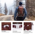 thumbnail image 3 of Mochila de Senderismo MOUNTAINTOP 40L para Hombre y Mujer - 0.98 kg, 3 of 8