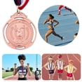 thumbnail image 2 of DQrwqpou Medalla 2 Pulgadas Premio Bronce Recompensa Regalo Recuerdo para Y Adultos (amarillo Mostaza), 2 of 9