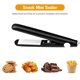 thumbnail image 5 of Mini sellador de bolsas, sellador de alimentos al vacío con calefacción eléctrica de mano (negro, blanco, EE. UU.) Likrtyny Libre de BPA, 5 of 7