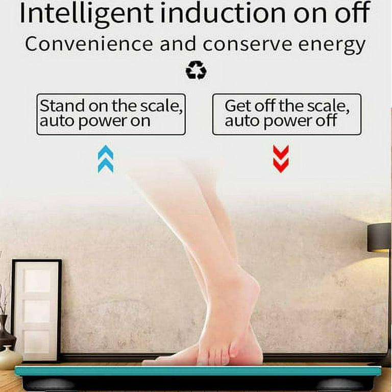 Konquest Premium Smart Digital Bathroom Scale, Wireless Bluetooth, BMI, Body Weight, Body Fat, Body Composition Analyzer with Smartphone App (400 lbs)