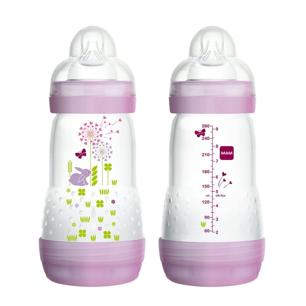 MAM Baby Bottles for Breastfed Babies, MAM Baby Bottles AntiColic