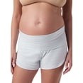 thumbnail image 2 of Ingrid & Isabel For Every Belly Women's Maternity Ribbed Henley Tank & Short Set, Sizes S-XXXL, 2 of 8