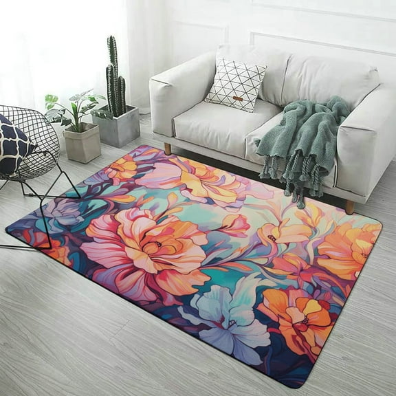 Flower (58) Carpet Style Living Room Bedroom Rug Modern 3d Entry Door Mats Household