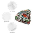 thumbnail image 3 of Lsque Cute Nautical Pattern Knitted Beanie, Unisex Winter Hat, Knit Hat Winter Beanies Thick Fisherman Beanies Cuffed Plain Skull Caps, 3 of 6