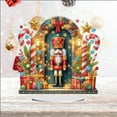 thumbnail image 5 of DIY Diamond Ornaments, Diamond Art Paintings, Christmas Creative Design PVC Home Decoration Ornaments (Double-Sided Pattern, Single-Sided Diamond) (Color Box Packaging 25)-Nutcracker Soldier, 5 of 10
