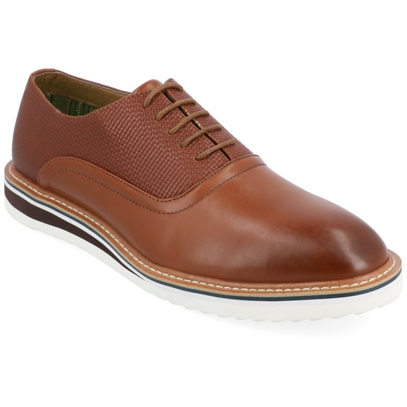 Vance Mens Weber Plain Toe Lace-up Hybrid Dress Shoe