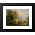 thumbnail image 2 of John Anthony Puller 18x15 Black Modern Framed Museum Art Print Titled - The Four&nbsp;Seasons 3, 2 of 5
