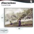 thumbnail image 4 of Stupell Industries Cottage Vintage Gathering Spring Blossoms Gray Framed Giclee Art, 18 x 12, by Leah Straatsma, 4 of 8