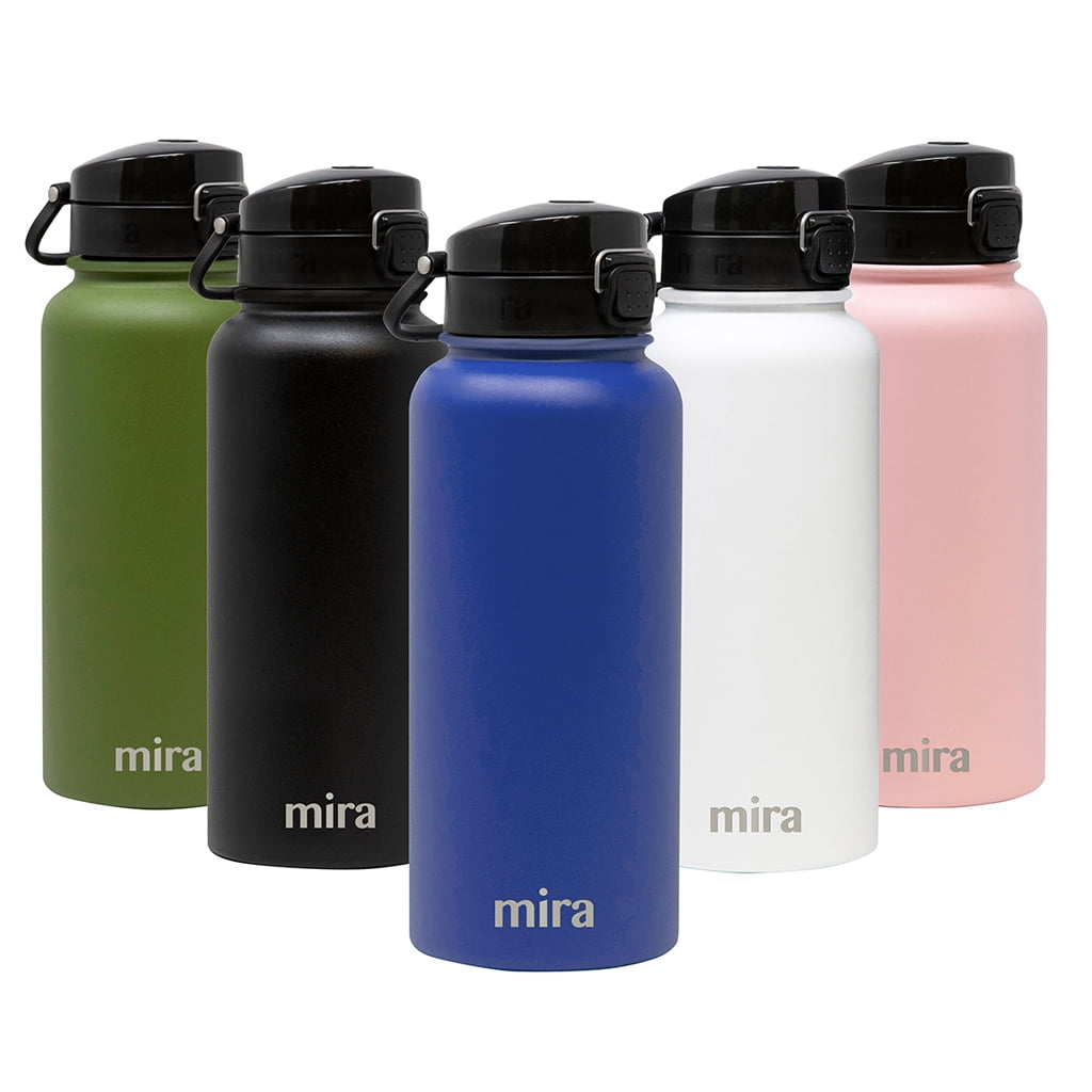 MIRA 32 oz Stainless Steel Water Bottle Hydro Vacuum Insulated Metal