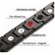 thumbnail image 5 of Drenaje Linfático Pulsera Magnética Terapéutica Pulsera Adelgazante Favorece La Sangre Negro- Aespa oso de fresa Electrónica, 5 of 5