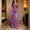 Purple, variant on Women Jumpsuits Sleeveless Solid Color Wide Leg Waisted Trendy Cocktail Club Party Rompers