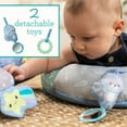 thumbnail image 4 of Infantino 2-in-1 Tummy Time & Seated Support Activity Gym for Ages 6-12 Months, Multicolor Space, 4 of 10