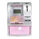 thumbnail image 2 of Alcancía para niños, caja de ahorro, contenedor de efectivo, cajero automático rosa plateado, 2 of 9