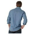thumbnail image 2 of Wrangler MS7127D Cowboy Cut Western Denim Work Shirt Size Large, Stonewash, 2 of 3