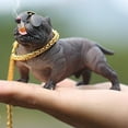 thumbnail image 4 of Bully Dogs Car Dashboard Decor Figurines Ornaments Gift for Office Desk Bedroom, 4 of 12
