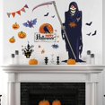 thumbnail image 2 of Pared De Halloween Calcomanía De Calabaza De Dibujos Animados Extraíble Para Decoración De Halloween Serendint HA041951-02, 2 of 6