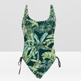 thumbnail image 4 of Itsame Swimsuits for Womens Sets, Printed Sweatshirts Green, 4 of 6