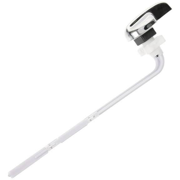 BESTYASH Universal Toilet Handle Lever Replacement White Easy Install Toilet Tank Flush Handle