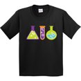 thumbnail image 3 of Inktastic Scientist Kids Chemistry Beakers Youth T-Shirt, 3 of 5