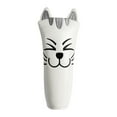 thumbnail image 3 of Golf Head Covers Equipment Mallet Putter Cat Pattern PU Leather Accessories Golf Straight White, 3 of 8